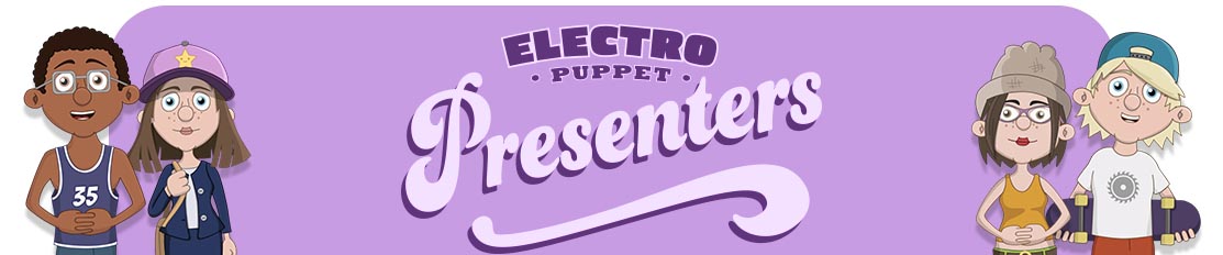 Teenage Puppet Presenters for Adobe Character Animator