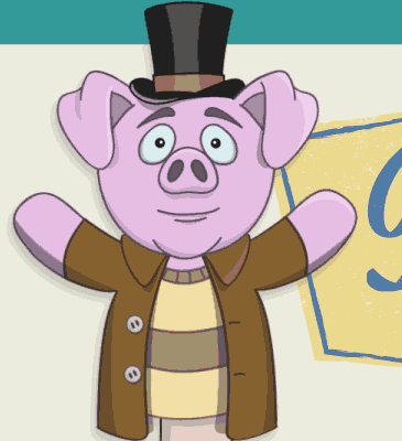 Animated Pig