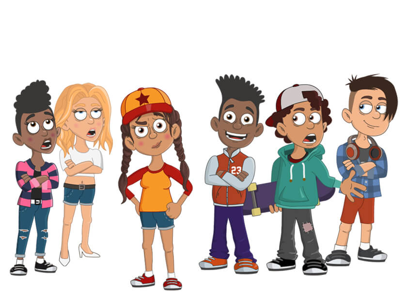 Toon Loons Teenager Puppet Bundle available for Adobe Character Animator