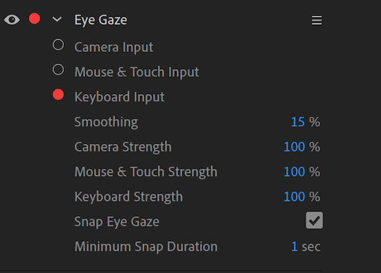 Arming your EYE GAZE in Adobe Character Animator