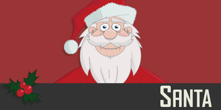 Santa Claus - a Christmas puppet