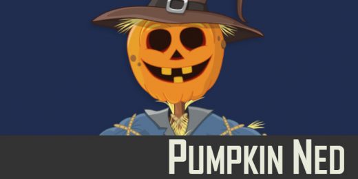 Pumpkin Ned Adobe Character Animator Halloween Puppet