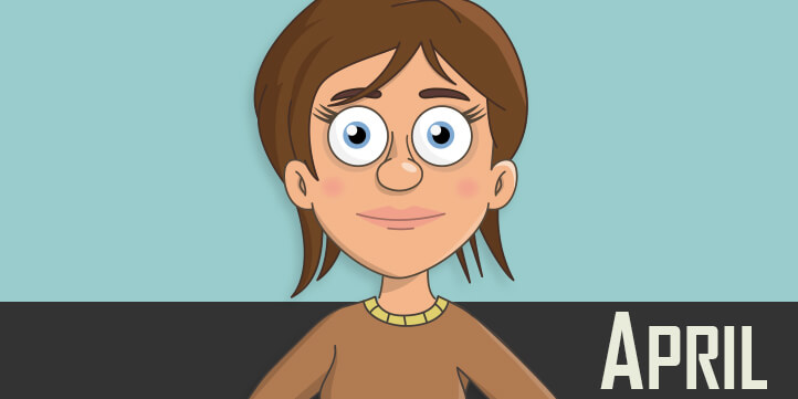 April - Puppet for Adobe Character Animator