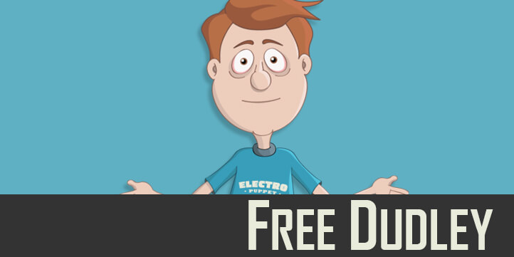 Free Dudley Puppet for Adobe Character Animator