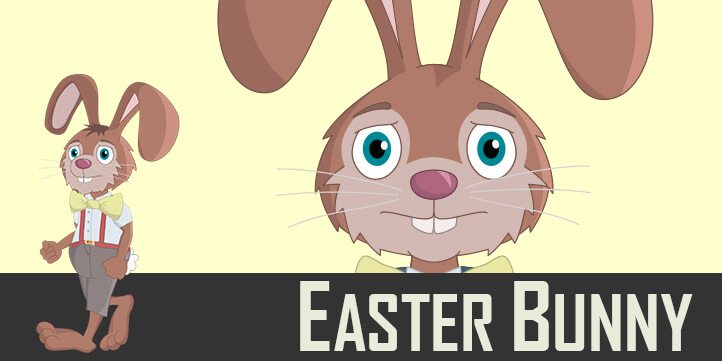 Easter Bunny - Puppet for Adobe Character Animator