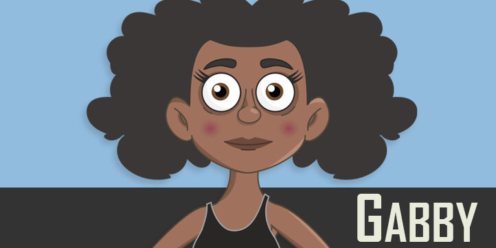 Gabby - Puppet for Adobe Character Animator