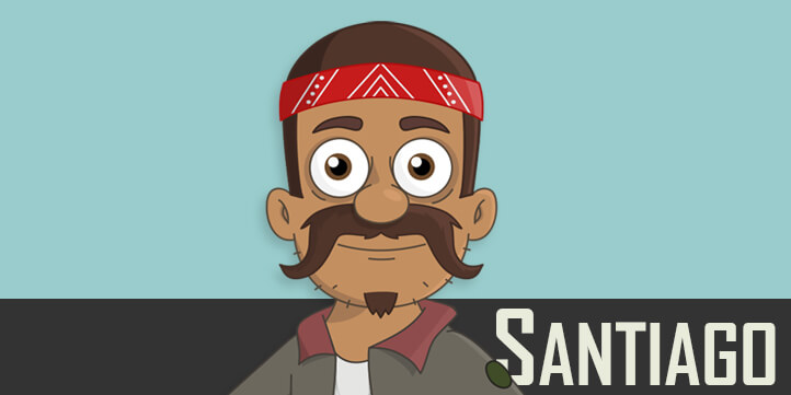 Santiago - Puppet for Adobe Character Animator