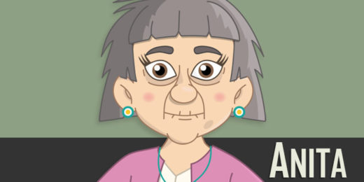 Anita - Elderly, Asian Female Puppet for Adobe Character Animator