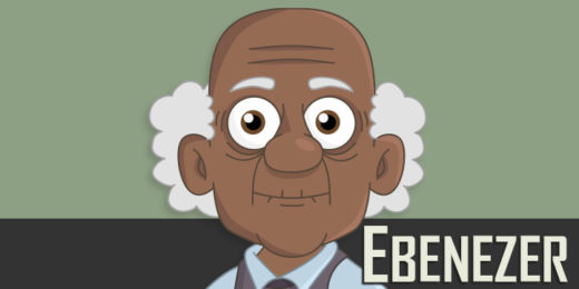 Ebenezer - Elderly, Black Male Puppet for Adobe Character Animator