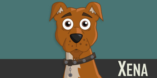 Xena - Dog Puppet for Adobe Character Animator