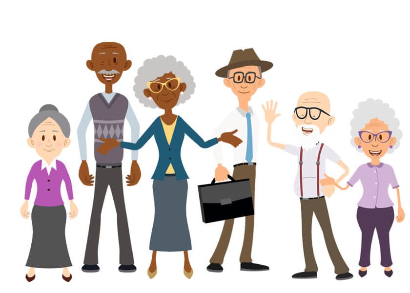 Elderly Puppet Bundle available for Adobe Character Animator