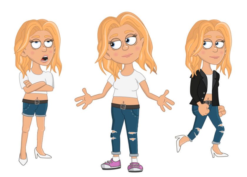 Heidi - Puppet for Adobe Character Animator